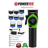 Tr-5100 Profesyonel Saç Tıraş Makinesi | 9000 Rpm Dijital Ekran | Şarjlı Berber Tipi Clipper