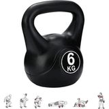 Tr 6 kg Kettlebell Çaydanlık Tipi Dambıl Ağırlık Siyah, PRA-9633597-5452 - 0,5 kg - Çok Renkli