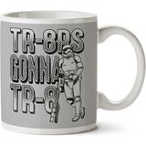 Tr 8rs Gonna Tr 8 Finn FN-2187 Star Wars The Force Awakens Iki Tarafı Baskılı Kupa Bardak