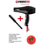 TR-901 Turbo Profesyonel Fön Makinası + Berber Fön Fırçası