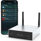 Tr A50+ Wifi ve Bluetooth Ev Amplifikatörü TPA3116 50+50W 24V Dc/2.0 Stereo Kanal, Airplay Dlna, Multiroom/multizone Sync, 24BIT 192 Khz Hifi Ses Akışı Hoparlörler Için Entegre