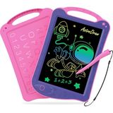 Tr Astrodraw Kız Oyuncakları 2 3 4 5 6 Yaş Kız Çocuk Hediyesi, Renkli Çizim Pedi Taşınabilir Tutamak, LCD Yazma Tableti Çocuk, Seyahat Öğrenme Oyuncakları Doğum Günü Hediyeleri Yaş 2+