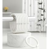 Tr Banyo Duş Perdesi Halkası, 1 Yaş, 719911, Beyaz - Genel