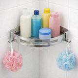 Tr Banyo Köşe Rafı 304 Paslanmaz Çelik Şampuanlık 23X23 Cm Kbk100