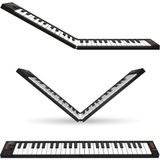 Tr Blackstar Folding 49 Tuşlu Taşınabilir ve Katlanabilir Midi Klavye (Siyah) - Genel