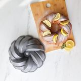 Tr Cake Pro Örgü Döküm Kek Kalıbı Antrasit 26 cm - Çok Renkli