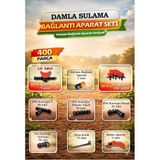 Tr Damla Sulama Komple Aksesuar Seti 400 Parça – 16Mm, Damlatıcı Vana Dirsek Nipel Kazık Dahil, Bahçe Tarla Sera