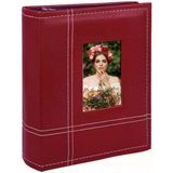 Tr Deri Fotoğraf Albümü 200 Fotoğraf Kapasiteli 10X15 Cm Bordo