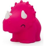 Tr Dhink Silikon Gece Lambası Triceratops Pembe - Genel