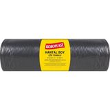 Tr Endüstriyel Hantal Boy Siyah Çöp Poşeti 10'lu 100X150 Cm, Yırtılmaz & Sızdırmaz, Çift Katlı, Geri Dönüştürülebilir Çöp Torbası, Fabrika, Depo, Inşaat, Otel, Restoran, Hastane, Atölye