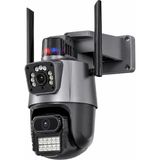 Tr Ic-D9 8mp Çift Lens Ptz Wifi Ip Güvenlik Kamerası Icsee Insan Takipli Renkli Gece Görüşlü Sesli Alarmlı