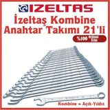 Tr Izeltaş 21'li Kombine Anahtar Takımı, 6-32MM, Düz-Yıldız - Genel
