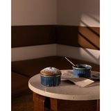 Tr Kleby 2'li Sufle Kabı - Koyu Mavi - 10 cm - Genel