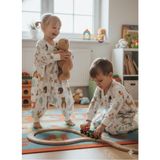 Tr Kollu Uyku Tulumu, %100 Doğal Pamuk, Çift Kat Pazen, Unisex, 1.0 Tog, 20-24 Derece, Bej, 0-6 Ay - Genel