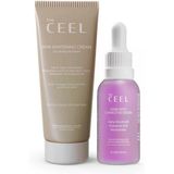 Tr Leke Karşıtı Aydınlatıcı Cilt Bakım Seti - Glutatyon &%2 Alpha Arbutin Yüz Serumu 30 Ml Ve Kolajenli Ton Eşitleyici Nemlendirici Krem 50 Ml İkili Rutin