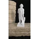 Tr Ludwig Van Beethoven Büst Heykel Dekoratif Obje Ev Ofis Kitaplık Konsol Dekor - Genel