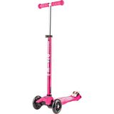 Tr Maxi Deluxe LED Pedallı Scooter, 3 Tekerlekli, LED Lambalı Tekerlekler, Devrilme Sistemi, Yüks - Çok Renkli