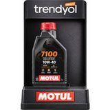 Tr Motul 7100 10W-40 4t %100 Sentetik Motosiklet Motor Yağı – 1 Litre - Mavi