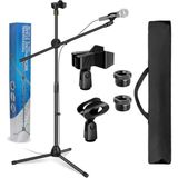 Tr MS100 Üst Kalite Profesyonel Tripod Mikrofon Standı & Sehpası (Taşıma Çantası ve Mikrofon - Genel