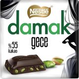 Tr Nestlé Damak Gece Antep Fıstıklı Bitter Çikolata, 60 G - 0,5 kg - Genel