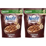 Tr Nestle Nesfit Çikolatalı Granola 300G 2li Paket - 0,5 gr