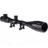 Tr-nikula 6-24x50 Çift Işık Kırmızı,yeşil Kaynaklı Zoomlu Aoe Tüfek Dürbünü