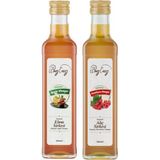 Tr Organik Elma- Alıç Sirkesi 2'Li Avantaj Paketi Ecocert Sertifikalı (500Ml+500Ml)Katkısız Doğal Fermente