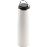 Tr Paslanmaz Çelik Termos Matara Beyaz 550 ml Metal Saplı - -- - Çok Renkli