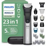 Tr Philips All-İn-One Seri 9000, 23 Parça Saç Kesme Makinesi - Yüz, Sakal, Baş Ve Vücut İçin Elektrikli Tıraş Makinesi Ve Kesici, Tamamen Metal Kendiliğinden Bileme Bıçakları, 29 Uzunluk Ayarı