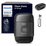 Tr Philips Norelco Shaver 500 Serisi - Kompakt Elektrikli Tıraş Makinesi, Kaldırma Ve Kesme Sistemi, Steelprecision Bıçaklar, 3D Yüzer Kafalar, Islak Ve Kuru Tıraş, Seyahat Çantası, Seyahat Kilidi