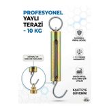 Tr Pratik Yaylı El Kantarı - 60 KG Kapasiteli Hassas Taşınabilir Terazi - Balıkçı ve Mutfak Kantarı