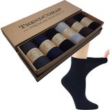 Tr Premium Diyabetik Bambu Erkek Şeker Çorabı Dikişsiz Burunlu Sıkmayan Rahat Lastikli 6'li Özel Kutuda - 0 - 1 Ay - 00-Bordo