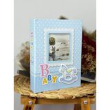 Tr Rabsev 10X15cm 200 Fotoğraf Kapasiteli Lüks Çerçeveli Bebek Fotoğraf Albümü Pp46200-2-M