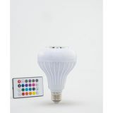 Tr Rgb+W LED Ampul, 9W Renk Değiştirme Özellikli, E27 Duylu, Bluetooth Hoparlörlü, Uzaktan Kuma - Genel