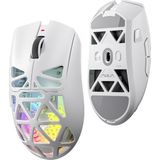 Tr SC620 PAW3311 Sensör 12000 Dpı 1000Hz Kablolu ve Kablosuz Gaming Oyuncu Mouse Beyaz - Genel