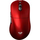 Tr SC900 Max PAW3950 Sensör 30000 Dpı 8000Hz Kablolu ve Kablosuz Gaming Oyuncu Mouse Kırmızı - Genel