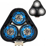Tr SH50/52 Philips Serisi 5000 Elektrikli Tıraş Makineleriyle Uyumlu Yedek Tüm Kafalar, Norelco R - -