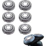 Tr SH60/72 Yedek Başlıklar Philips Norelco Elektrikli Tıraş Makinesi ile Uyumlu 6000 S6810/82, S - Genel