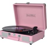 Tr ST14012 Retro Pikap - Pembe - Bluetooth ve Şarj Özellikli - Tüm Plakları Çalabilme - Genel
