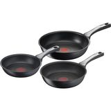 Tr Tefal Titanyum 6x Unlimitedone Indüksiyon Tabanlı 20/24/28 cm 3'lü Tava Seti - 2100116646 - Çok Renkli - Genel