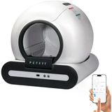 Tr Ti+ 65L Wi-Fi Akıllı Otomatik Kedi Tuvaleti Kum Kabı Siyah (Ultra Sessiz+App Kontrol+Akıllı Sensör+Uv Filtre)