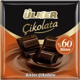 Tr Ülker Çikolata Bitter%60 Kare 60 gr x 36 Adet - 1 Adet
