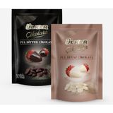 Tr Ülker Çikolata Pul Beyaz ve Bitter, 100G x 2 - 0,5 kg