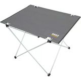 Tr Ultralight Katlanır Kamp Masası, Piknik, Bbq, Doğa Aktiviteleri, Hiking, Plaj İçin Taşınabilir Kompakt Roll Up Outdoor Kamp Masası Büyük Boy - Gri