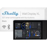 Tr Wall Display Xl Siyah - Wlan Akıllı Ev Kontrol Paneli, Termostat, Entegre 5A Röle, Nötr Ilet - 1 Adet