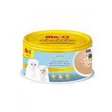 TR5CKC0880 Me-O Delite Keçi Sütü & Ton Balığı Püresi Kedi Konserve Yaş Mama 80GR (24 Adet)