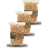Trabzon Pazarı Çifte Kavrulmuş Fındık Içi 3x500 Gr - 1,5 kg