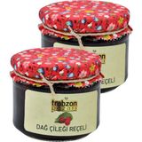 Trabzon Pazarı Hanifta, Dağ Çileği Reçeli 2x330 gr - 660 gr