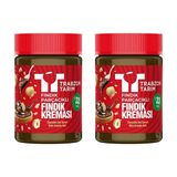 Trabzon Tarım Fındık Parçacıklı Fındık Kreması (%33 Fındık) 320G x 2 Adet - 320 gr