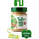 Trabzon Tarım Şekersiz %99.9 Fındık Ezmesi 300G x 6 Adet - 3,55 kg